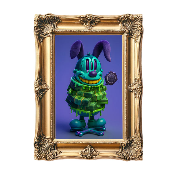 Cream Dynasty Framed Art Print