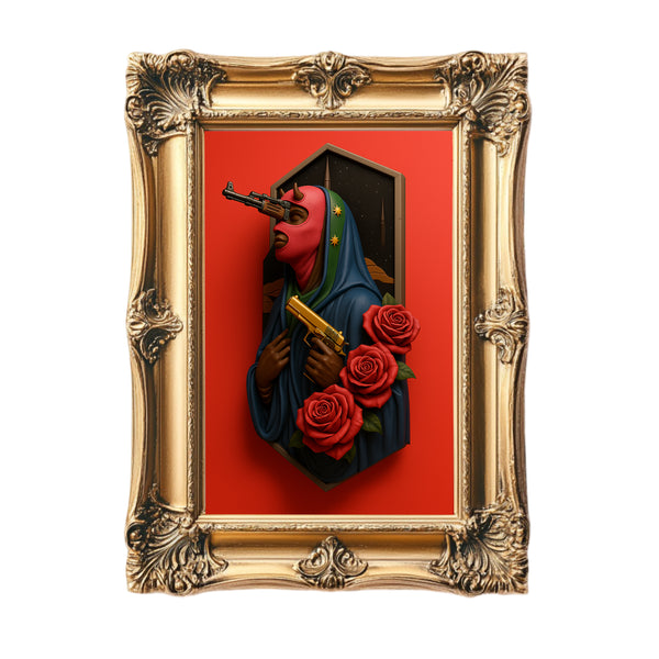 Salvation Zero Framed Art Print