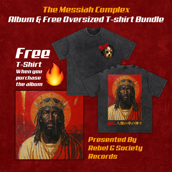 The Messiah Complex Album + FREE Oversized Snow-Washed T-Shirt Bundle