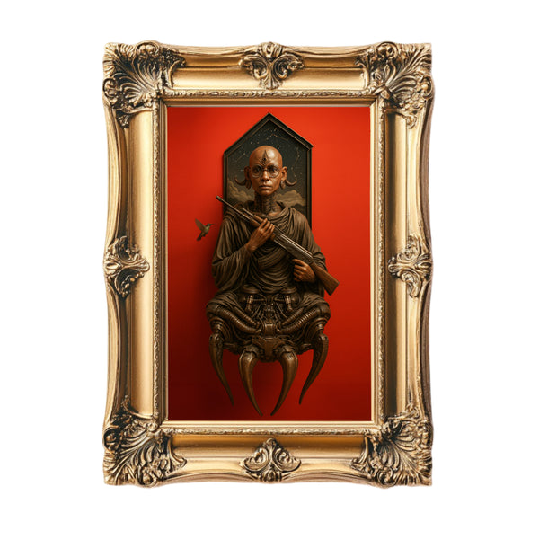 Higher Self Electronica Framed Art Print