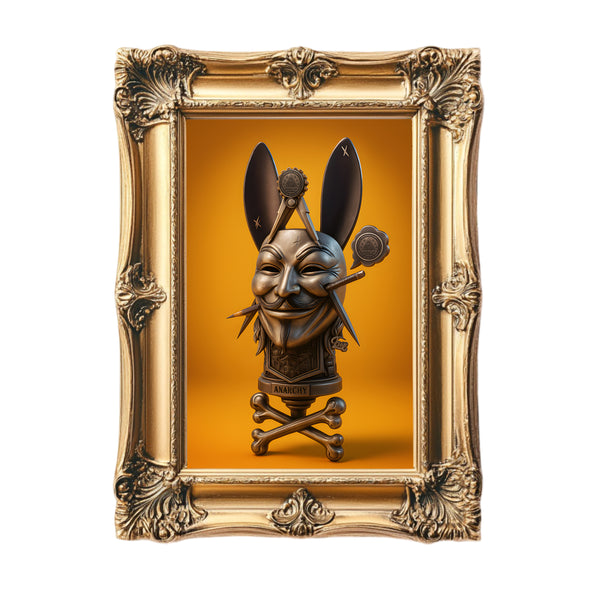 Rebel Anarchy Framed Art Print